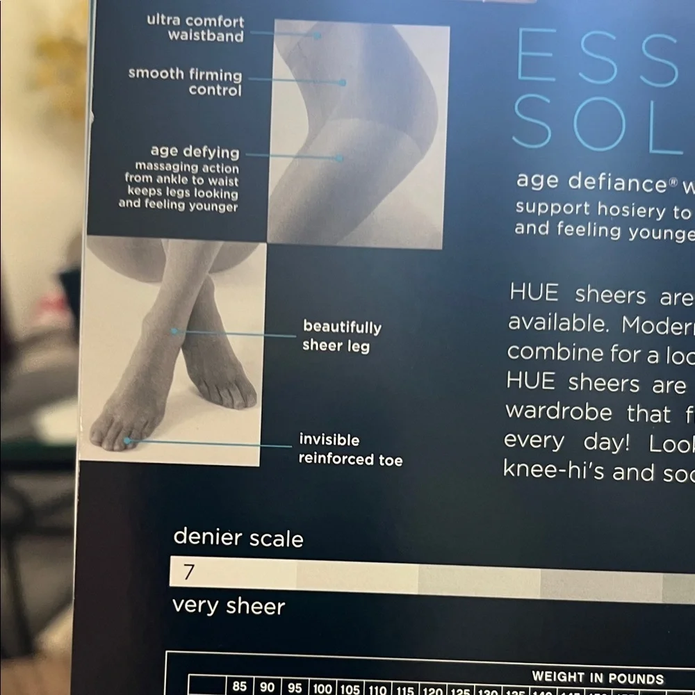 HUE Black Women’s Anklet Socks, stockings, beauty bundle